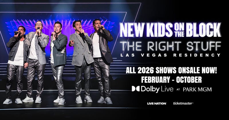 New Kids on the Block The Right Stuff Las Vegas Residency