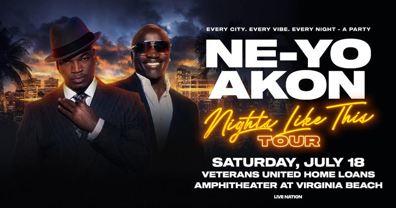 NE-YO & AKON – Nights Like This Tour 2026