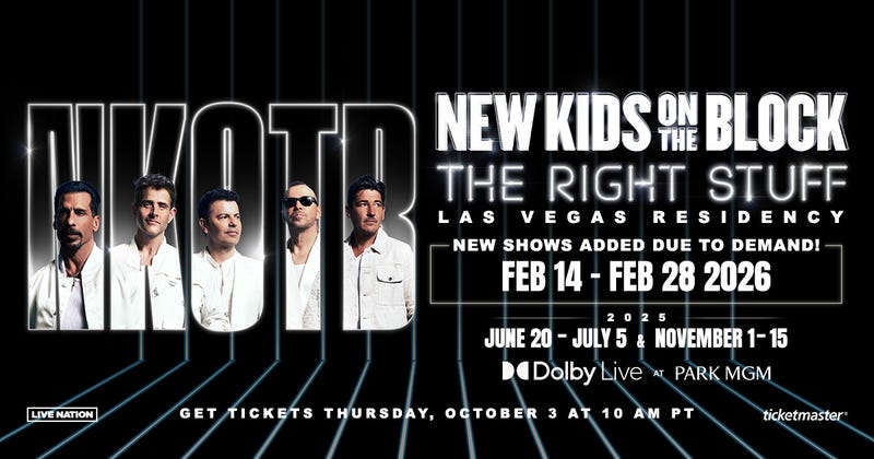 New Kids on the Block: The Right Stuff Las Vegas Residency