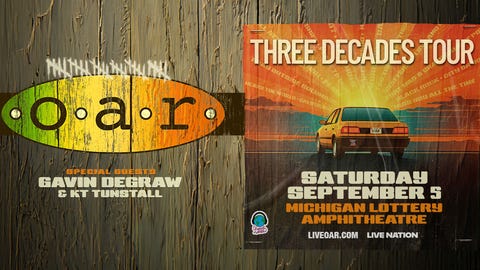 O.A.R. (…of a revolution) at Michigan Lottery Amphitheatre at Freedom Hill