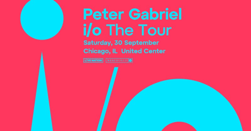 Peter Gabriel: The i/o Tour