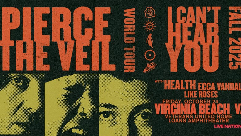 Pierce the Veil - I Can't Hear You Tour