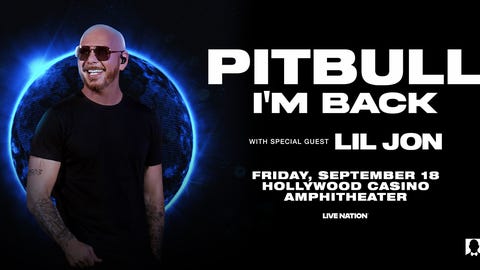 Pitbull at Hollywood Casino Amphitheater