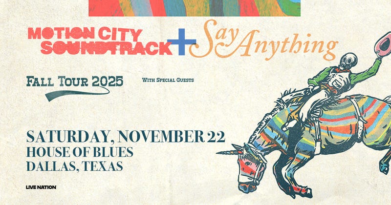 Motion City Soundtrack & Say Anything