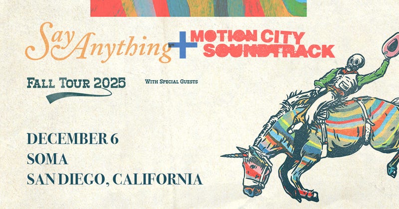 Say Anything & Motion City Soundtrack