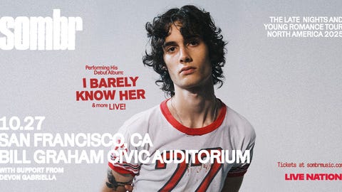 Sombr: The Late Nights and Young Romance Tour