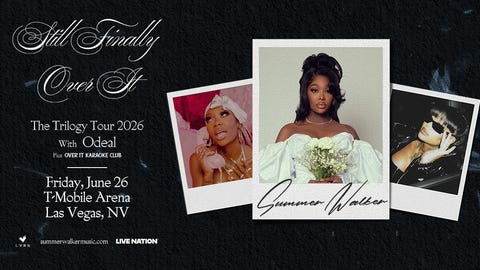 Summer Walker : Still Finally Over It Tour