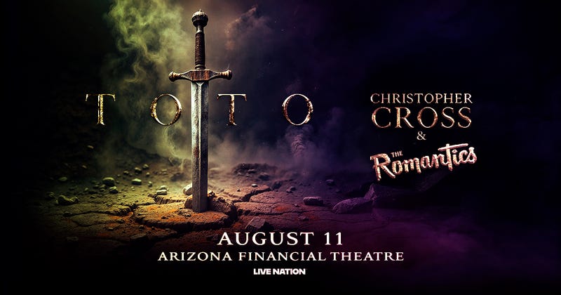 Toto + Christopher Cross + The Romantics!