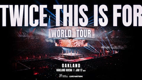 TWICE @ Oakland Arena