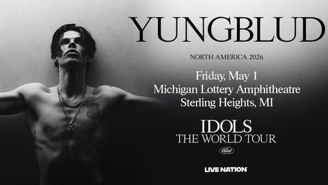 Yungblud at Michigan Lottery Amphitheatre at Freedom Hill