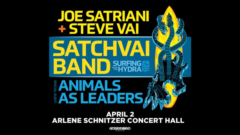 Your Chance to Win Tickets to SatchVai Band from Terry Boyd and Greg!