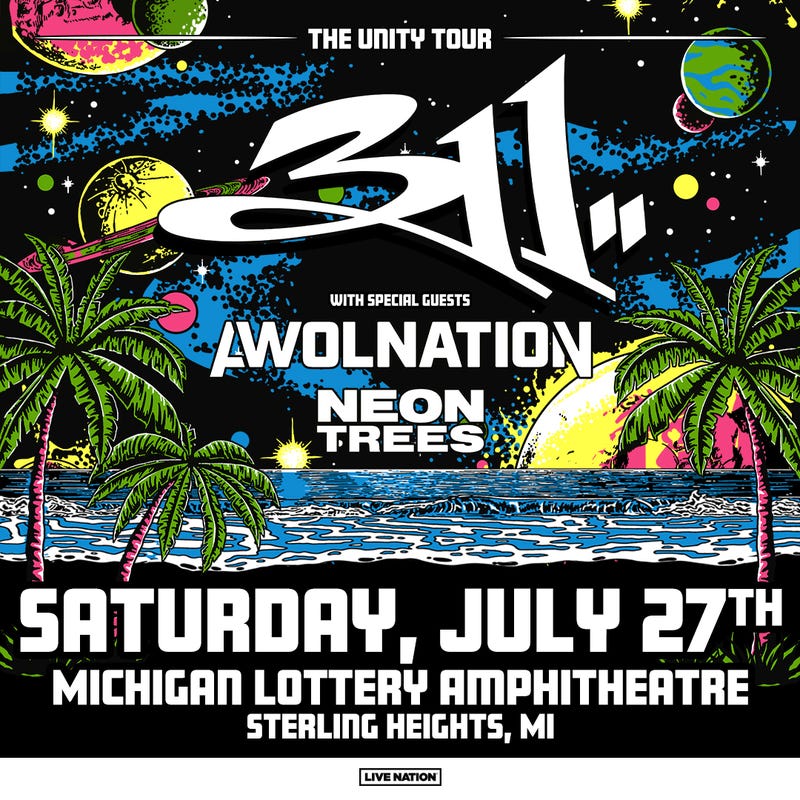 311 Unity Tour with AWOL Nation and Neon Trees July 27, 2024