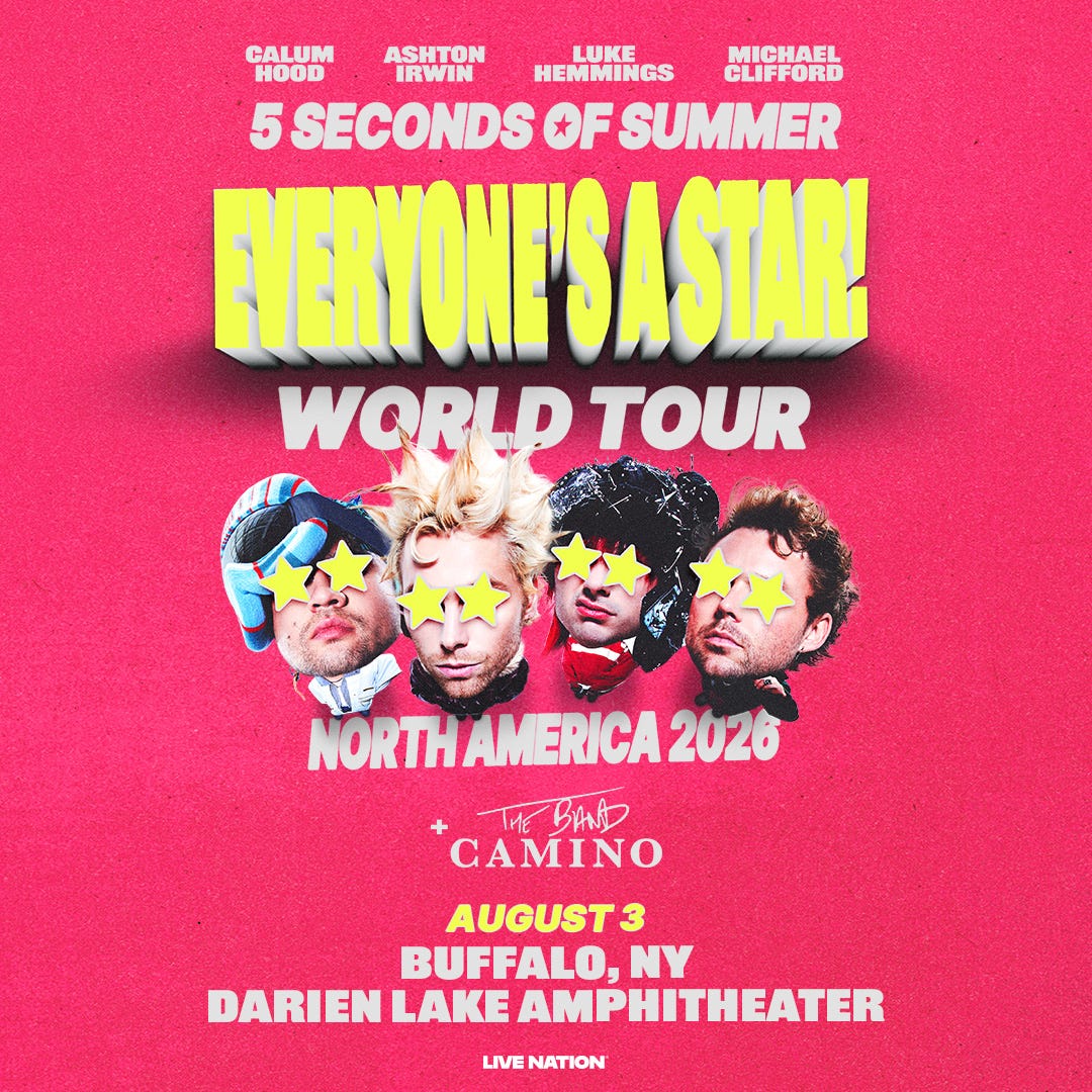 5 Seconds of Summer: 'Everyone's A Star!' World Tour