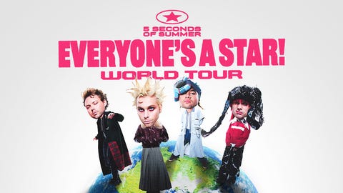 5 Seconds of Summer: EVERYONE’S A STAR! World Tour at Rocket Arena
