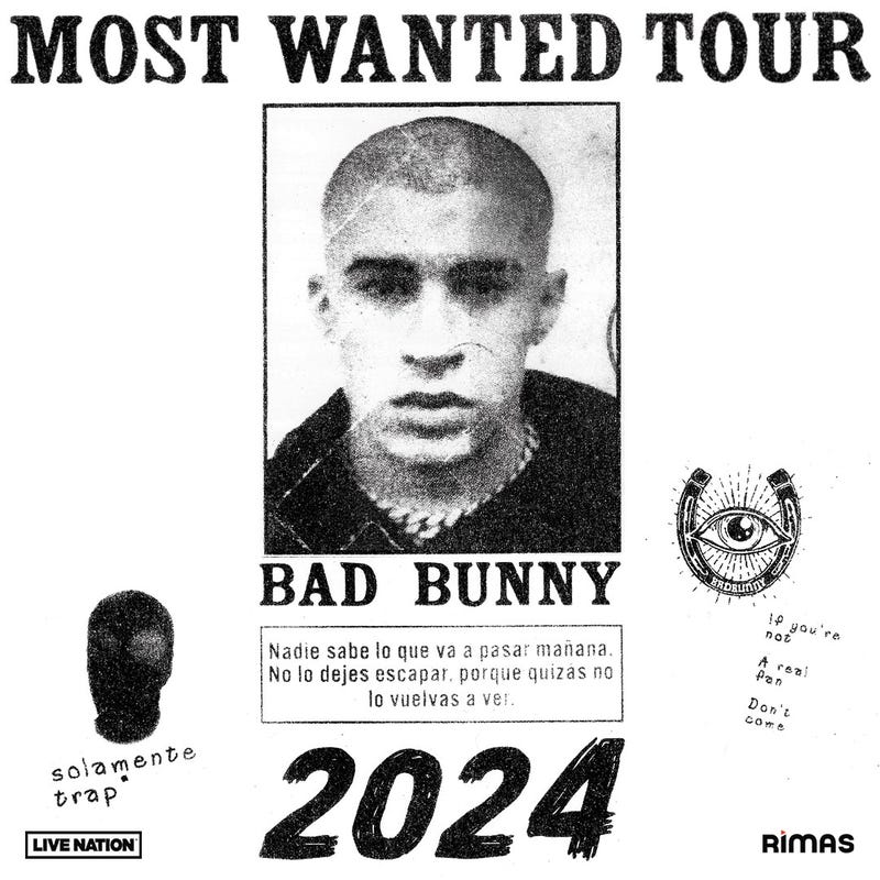 Bad Bunny - Most Wanted Tour 