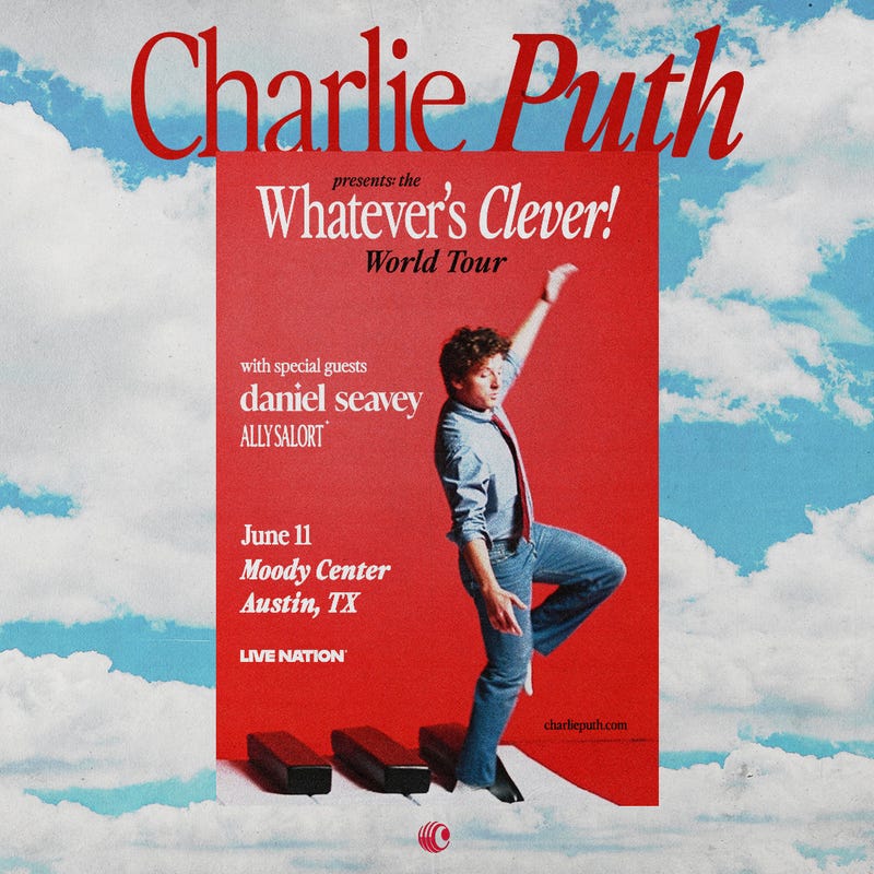 Charlie Puth Whatever's Clever World Tour