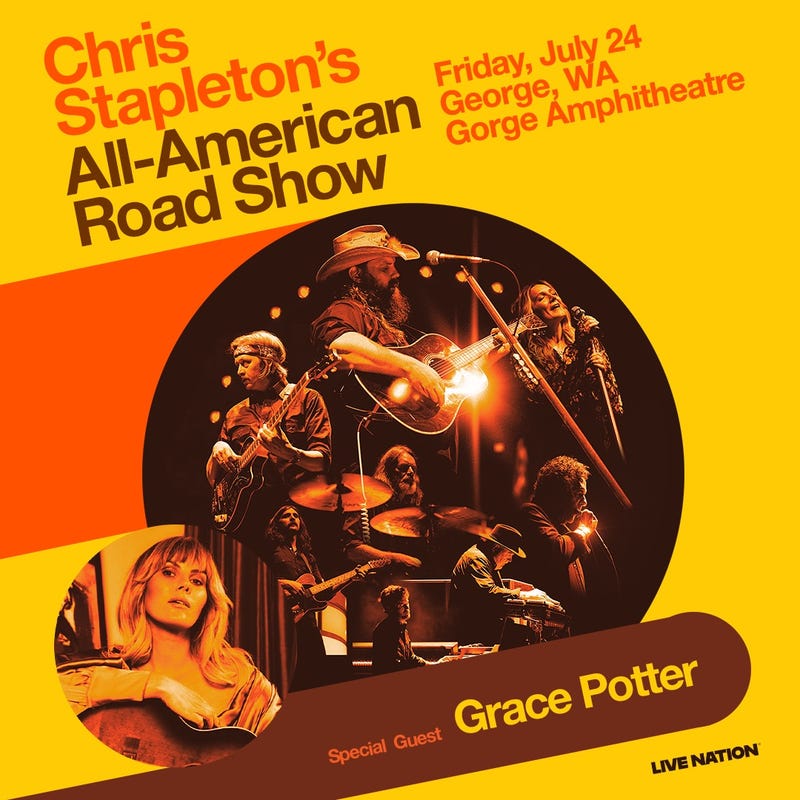 Your Chance To Win Chris Stapleton Tickets!