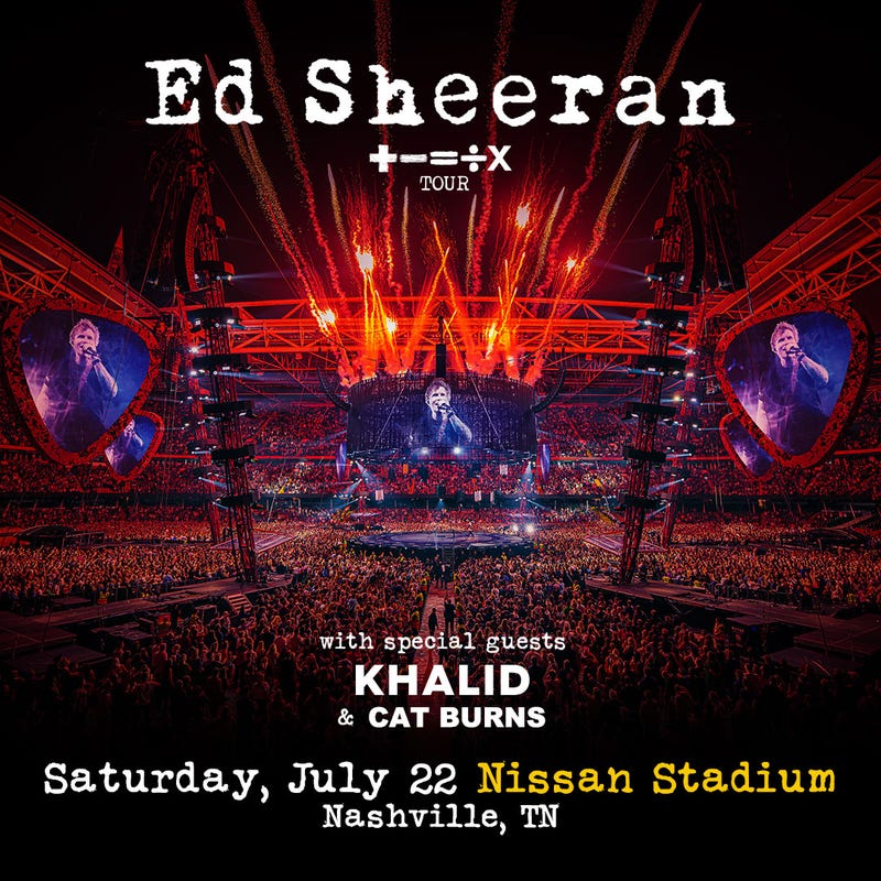 Ed Sheeran Mathematics Tour Nashville 