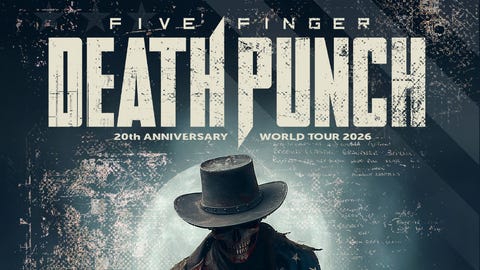Five Finger Death Punch in Alpharetta, GA!