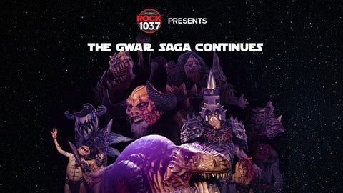 ROCK 103.7 PRESENTS&nbsp;GWAR in Chattanooga!