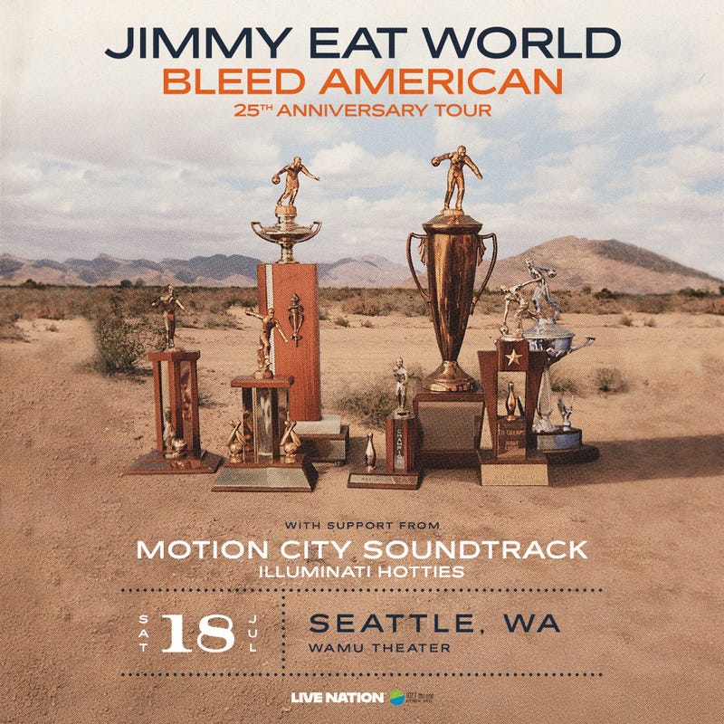 Your Chance To Win Tickets To Jimmy Eat World This Weekend On 107.7 The End!