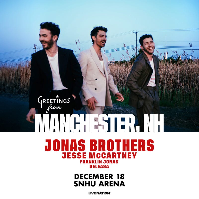 Jonas Brothers · Jesse McCartney · Franklin Jonas · Deleasa · SNHU Arena