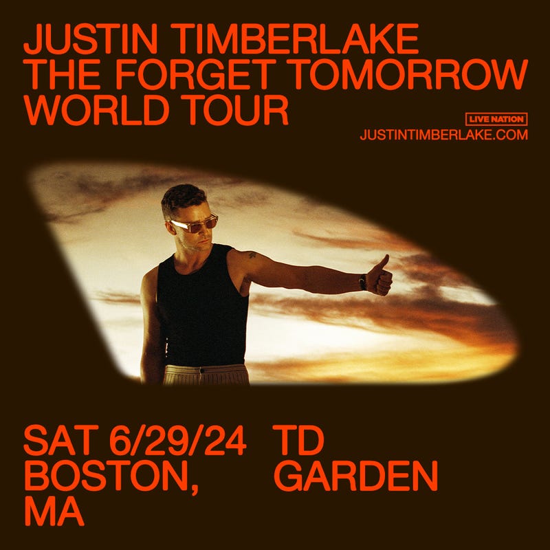 Justin Timberlake - The Forget Tomorrow World Tour at TD Garden