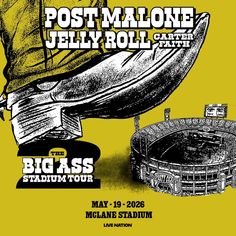 Post Malone The Big Ass Stadium Tour May 19 2026