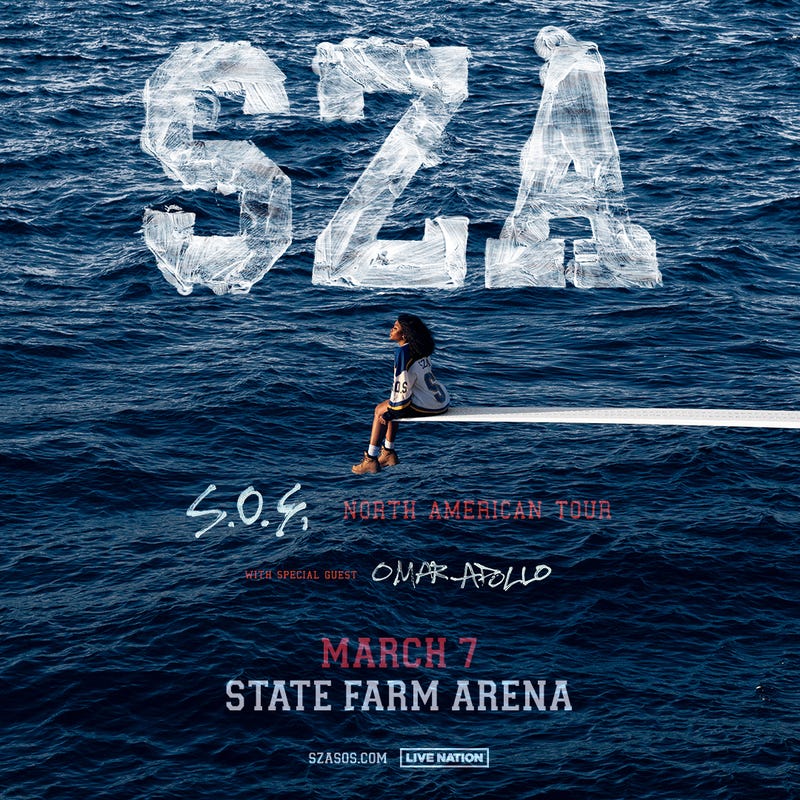 SZA SOS Tour flyer