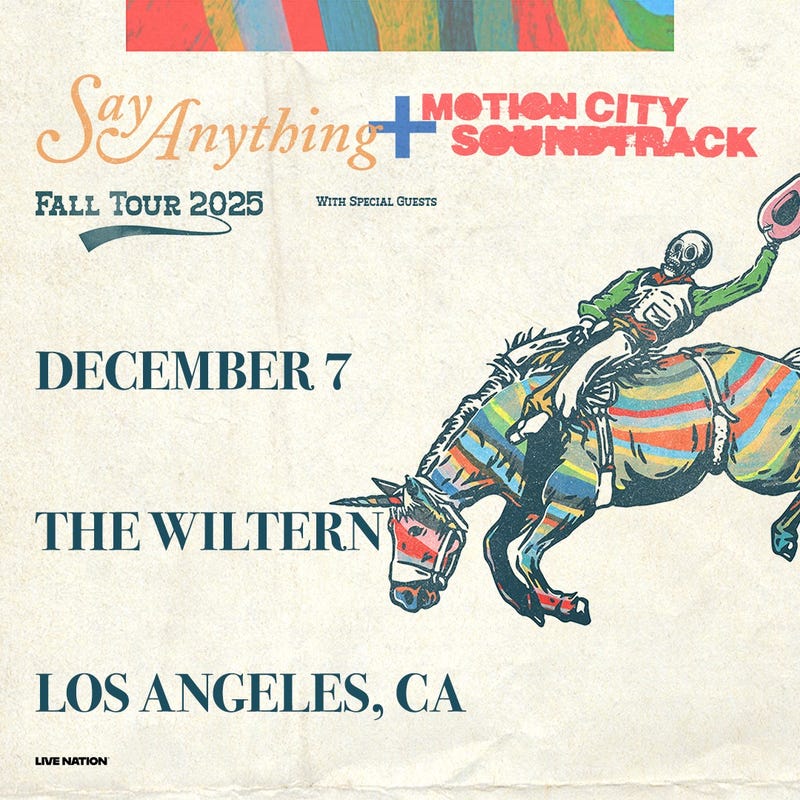 Say Anything and Motion City Soundtrack