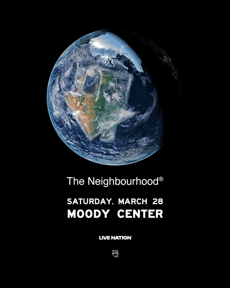 The Neighborhood Moody Center March 28 2026