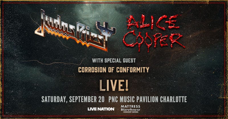 Judas Priest & Alice Cooper Live