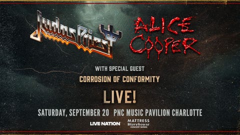 Judas Priest & Alice Cooper Live
