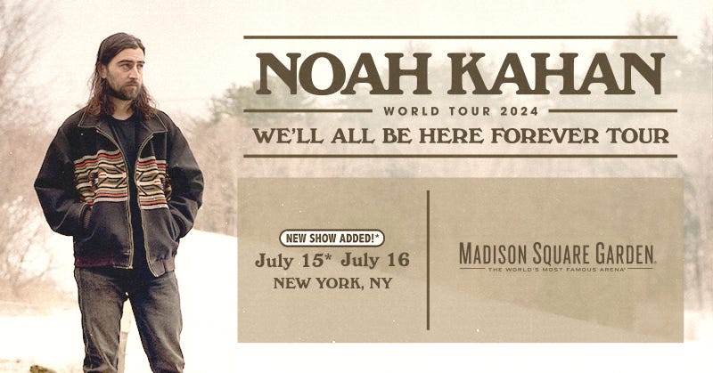 Can't Beat Karen: Listen For Your Chance to Win a Pair of Tickets to See Noah Kahan at MSG