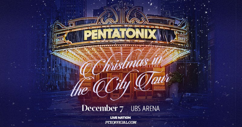 Enter for a Chance to Win Tickets to see Pentatonix: Christmas in the City Tour