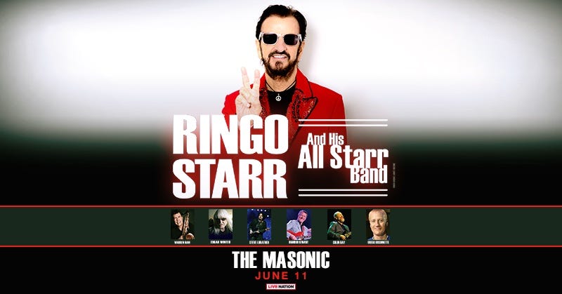 Ringo Starr and His All Starr Band at The Masonic