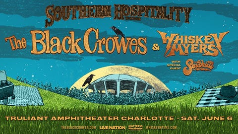 The Black Crowes & Whiskey Myers (Charlotte)
