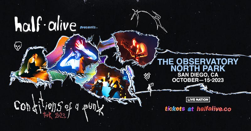 half•alive 10.15.23