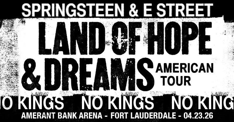 Bruce Springsteen and The E Street Band.