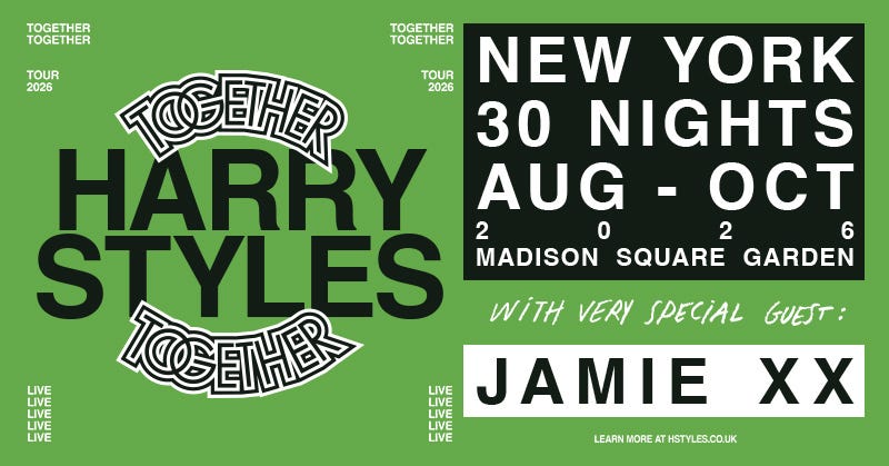 Harry Styles at Madison Square Garden