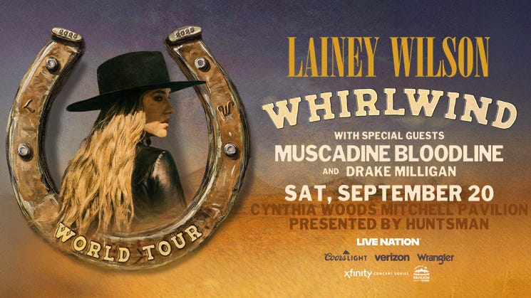 Lainey Wilson: Whirlwind World Tour