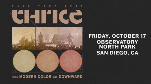 THRICE