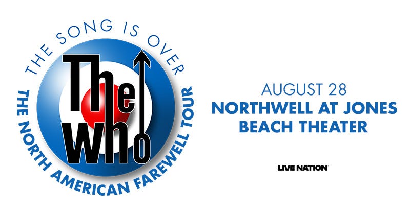 Listen for a Chance to Win Tickets to see The Who at Jones Beach