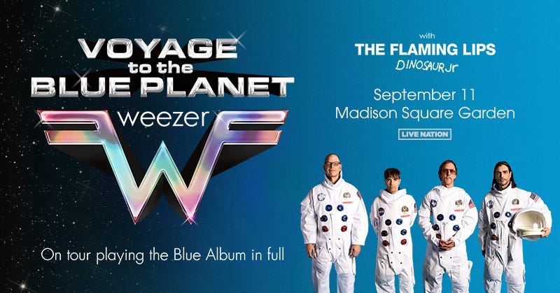 Enter for a chance to win tickets to see Weezer