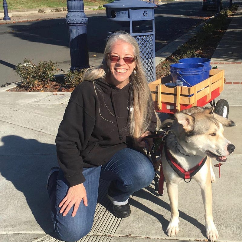 Steacy Sadler, founder of Benicia Litter Pickers.