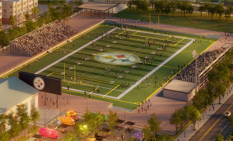 Steelers Community Field at Hazelwood Green