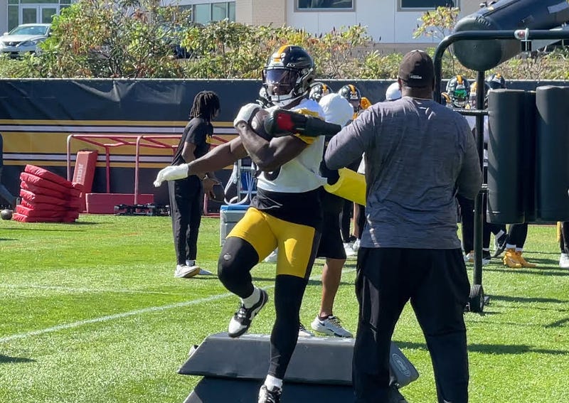 Steelers practice
