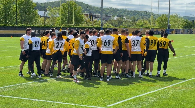 Steelers rookies gathered for mini-camp