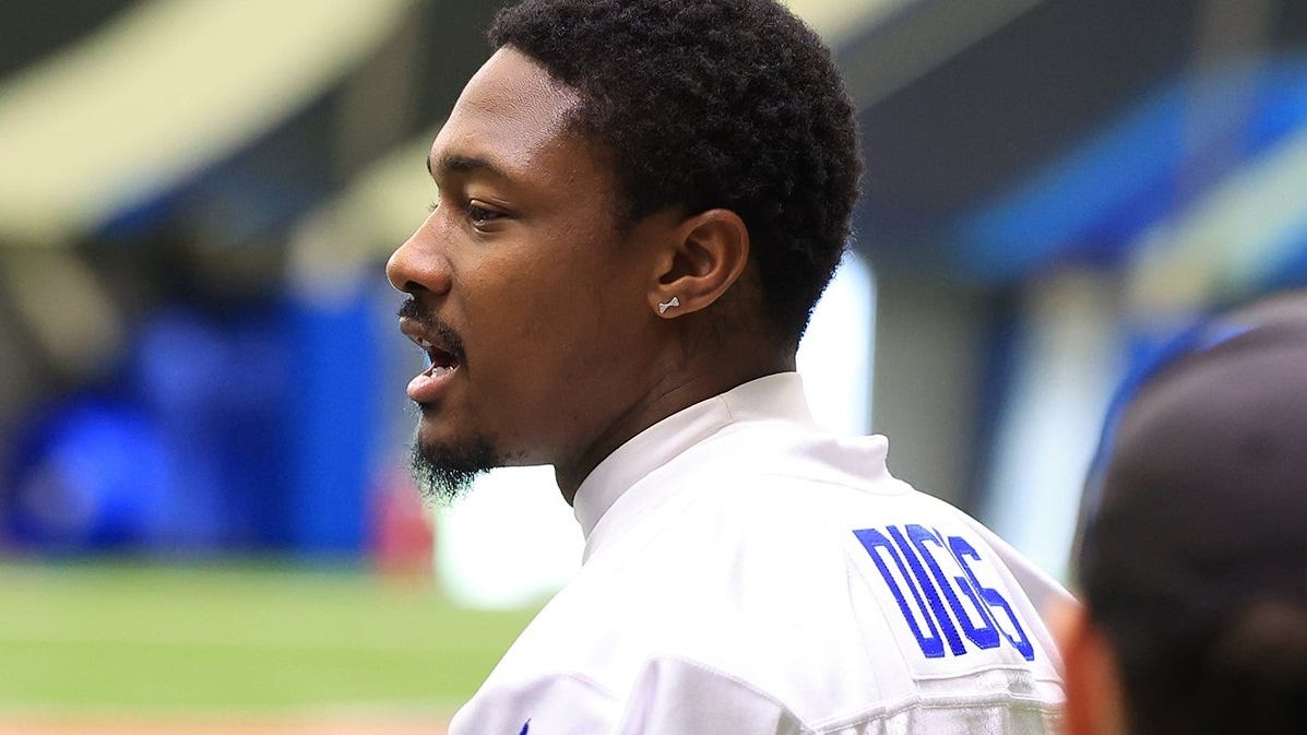 Stefon Diggs present for Wednesday's practice at Bills mandatory minicamp