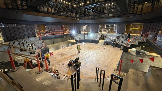 Expanded Steppenwolf Theatre complex waiting in the wings